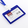 Frosted Plastic Neck Strap Card Holders X-AJEW-R043-B01-2