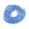 Transparent Glass Beads EGLA-A035-T8mm-D14-2