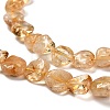 Natural Citrine Beads Strands G-P497-01E-66-4