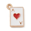 Alloy Enamel Pendants ENAM-A008-05KCG-01-1