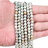 Natural K2 Stone Beads Strands G-K405-B02-6mm-2