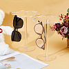 2 Styles Rotatable Acrylic Eyeglasses Frame Riser Display Stands DIY-FH0007-49-5