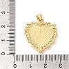 Rack Plating Brass Pendants KK-I722-09G-W-3