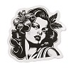 50 Sheets Paper Gothic Graffiti Stickers STIC-Q002-02-2