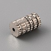 Brass Screw Clasps LS-KK-WH0047-55P-2