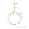 Natural Cultured Freshwater Pearl Beads Link Bracelets BJEW-JB04818-8