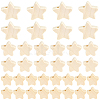 180Pcs 3 Styles Wood Beads WOOD-PA0001-64-7