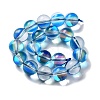 Synthetic Moonstone Beads Strands G-P528-J03-18-2