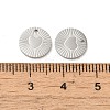 304 Stainless Steel Charms STAS-L025-003P-3