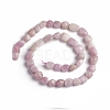 Natural Kunzite Beads Strands G-D0002-D68-2