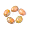 Synthetic Imperial Jasper Cabochons G-D0006-G02-14-1