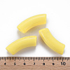 Opaque Acrylic Beads MACR-S372-001B-S024-4