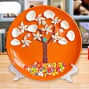 DIY Tree Pattern Shell Conch Disk Paste Painting For Kids DIY-P035-03-1