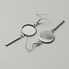 314 Stainless Steel Earring Hooks STAS-WH0046-01A-2