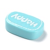 Opaque Resin Cabochons RESI-E046-02G-3