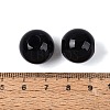 Natural Black Onyx European Beads G-Q602-09C-12-3