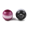 Opaque Acrylic European Beads OACR-Z036-05B-01-2