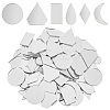 180Pcs 6 Styles  Glass Mosaic Pieces DIY-OC0012-32-1