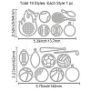 Carbon Steel Cutting Dies Stencils DIY-WH0309-1055-6