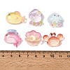 Transparent Resin Cabochons RE-CBA7AC4-01-3