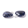 Natural Sodalite Pendants G-G956-B39-FF-4