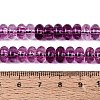 Crackle Transparent Glass Beads Strands GLAA-N074-02A-06-4