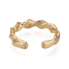 Brass Cuff Rings RJEW-Z003-11G-3