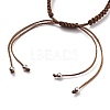 Adjustable Braided Polyester Thread Bracelet Making AJEW-JB00844-04-3