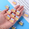 Transparent Acrylic Beads MACR-S374-06B-06-5