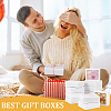 Cardboard Drawer Gift Storage Boxes with Clear Cover CON-WH0092-72B-01-5