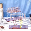 2 Sets Acrylic Earring Display Stands EDIS-PH0001-91-WH-6