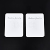 Cardboard Jewelry Display Cards CDIS-N002-008-1