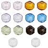 ARRICRAFT 14Pcs 7 Colors Glass Mini Bead Containers GLAA-AR0001-23-1
