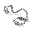 316 Surgical Stainless Steel Cuff Earrings EJEW-E300-18AS-01-2
