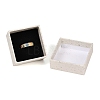 Square Paper Jewelry Storage Boxes with Sponge Inside CON-I013-01A-3