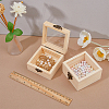 2Pcs Wooden Storage Boxes WOCR-DC0001-01B-3