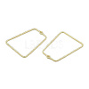 Alloy Open Back Bezel Pendants PALLOY-T085-04LG-1