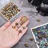 60Pcs 3 Colors Alloy European Beads FIND-PH0021-84-3