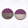 Resin & Wood Pendants X-RESI-S358-02B-11-2