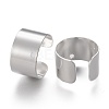 304 Stainless Steel Ear Cuff Findings STAS-P249-18S-2