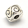 Alloy European Style Clasps LS-X-PDLC-R001-16AS-2