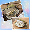 Velvet Jewelry Storage Zipper Bags with Tassel ABAG-PA0001-01A-5