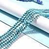 Synthetic Imperial Jasper Beads Strands G-E568-01A-05-4