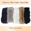 1Pc Faux Fur Fiber Yarn Warmer Headbands COHT-CY0001-01C-5