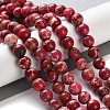 Dyed Natural Regalite/Imperial Jasper/Sea Sediment Jasper Beads Strands G-B124-C01-13-2