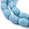 Natural Lava Rock Beads Strands G-F643-A-M-2