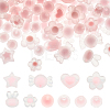 189Pcs 10 Style Transparent Acrylic Beads TACR-PH0001-34-1