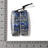 2Pcs Natural Lapis Lazuli Pendants G-A228-02I-3