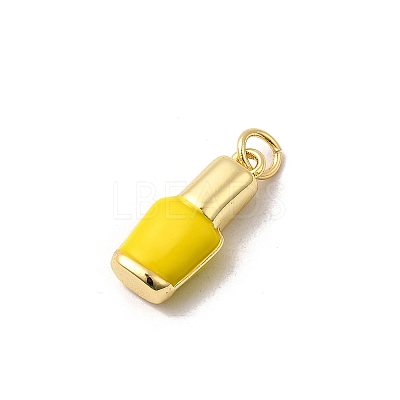 Brass Enamel Pendants KK-A268-03G-B04-1