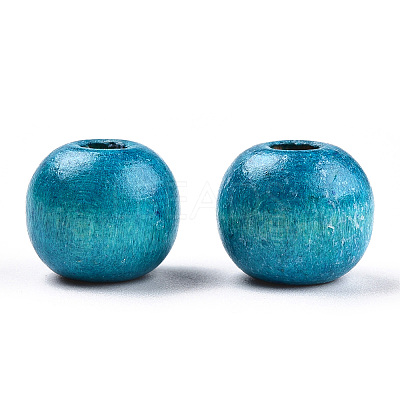 Natural Maple Wood Beads TB12mmY-9-1